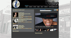Desktop Screenshot of bluesalley.com